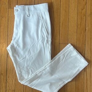 Denim & Flower Crisp White Chinos